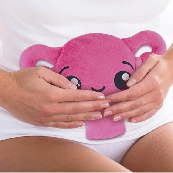 Uterus Plush, Heating Pad for Period Cramps, Hysterectomy Gifts, Pink - NWT - Picture 6 of 9